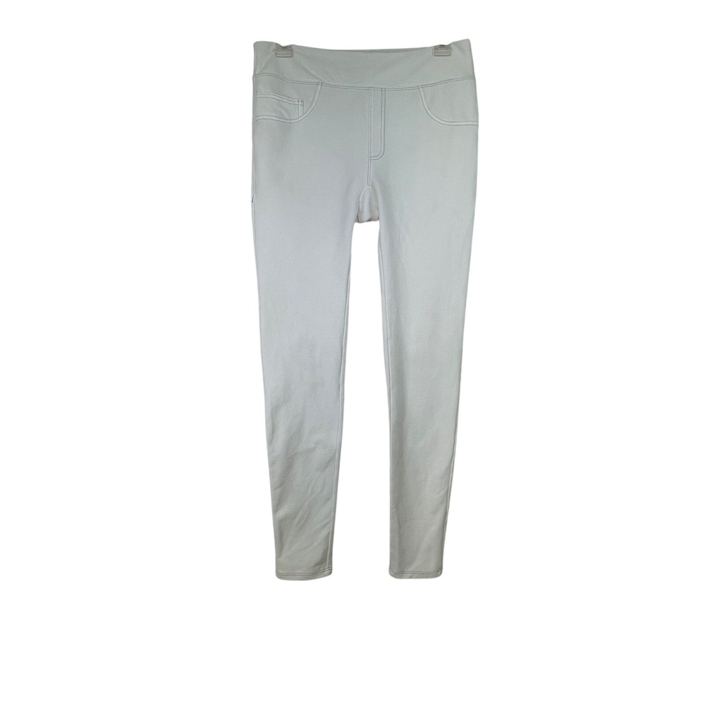 Red Hot Label by Spanx Assets White Leggings Women's Large L Pull On
